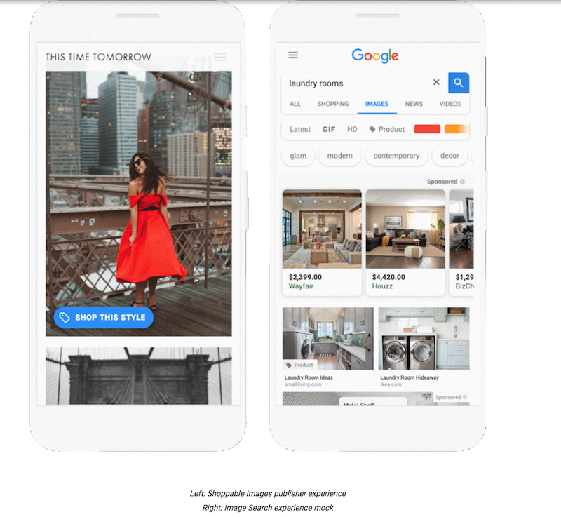 shoppable image ads di google