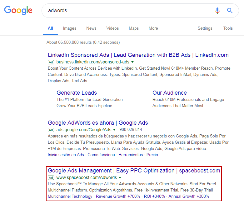 Adwords