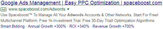 Google ads fake