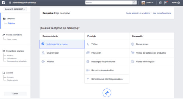 obiettivo chiaro facebook