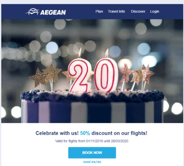 Aegean: le campagne di marketing di maggior successo