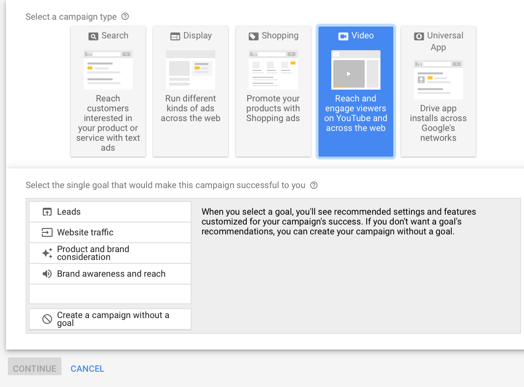 obiettivi negli annunci di ricerca responsive