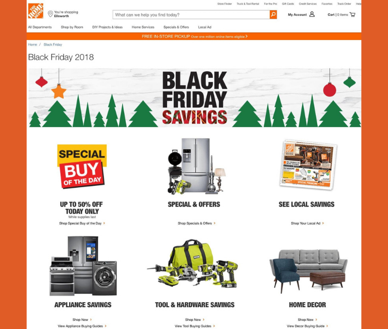 strategia di content marketing per il Black Friday