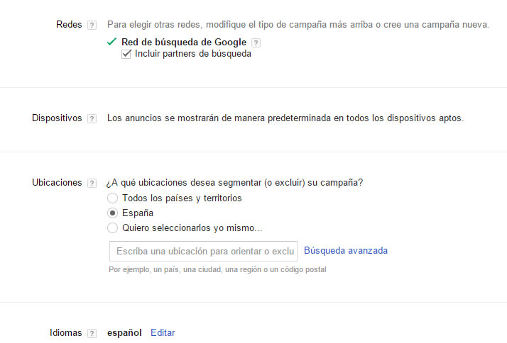 Cómo crear una campaña de Google Adwords