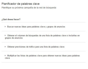 Google Keyword Planner