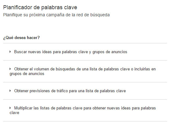 Google Keyword Planner