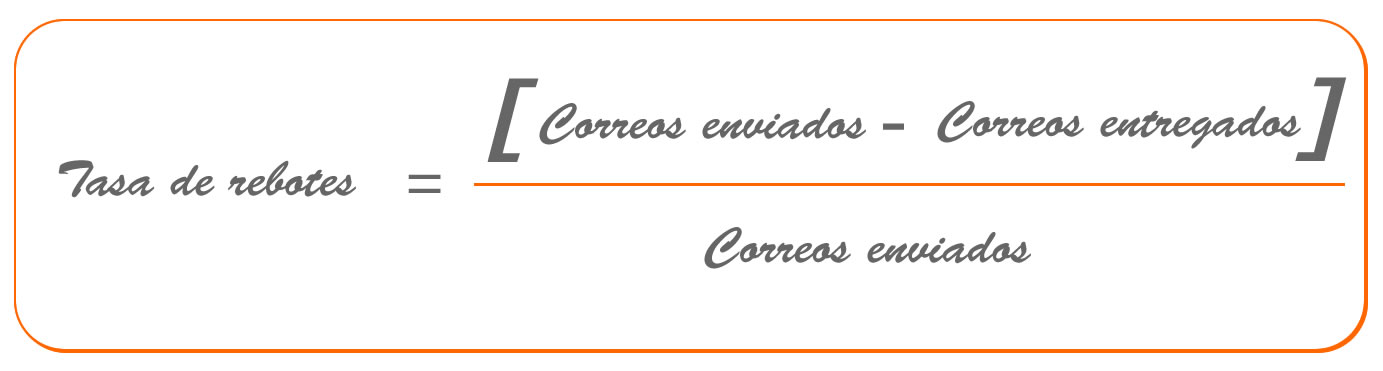 tasa rebote email marketing