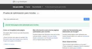 mobile friendly web