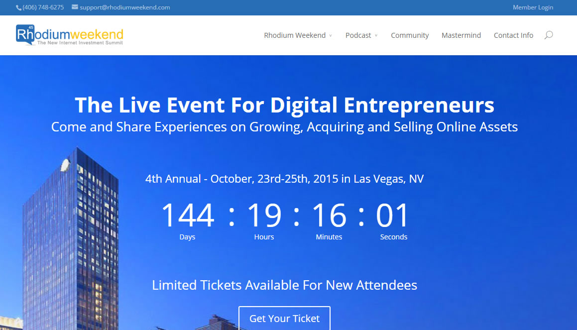 eventos de marketing digital: Rhodium Weekend