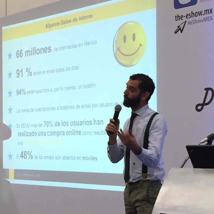 Ponencia de Jesús Mera en eShow Mexico