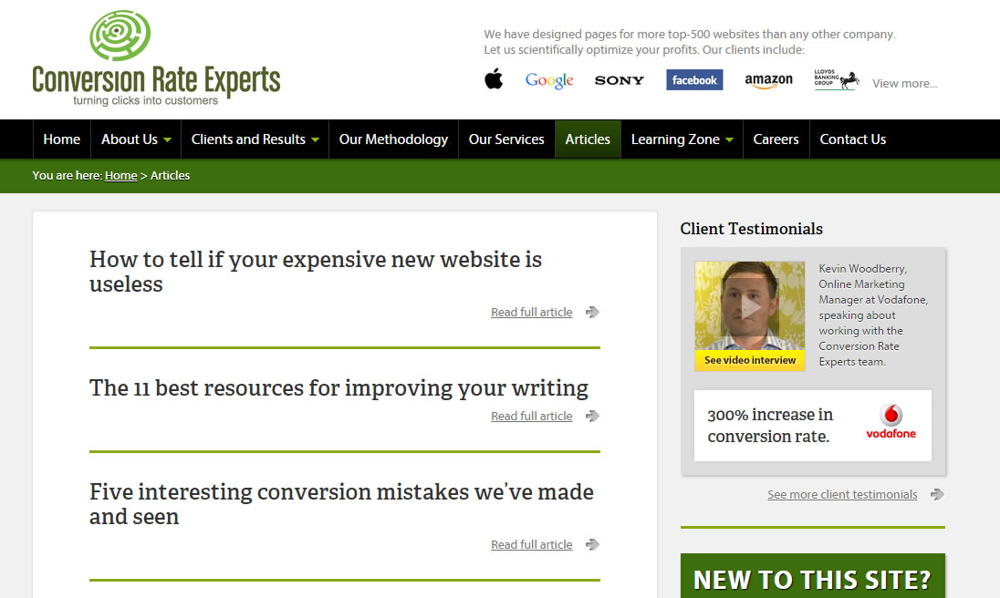 Conversion Rate Experts