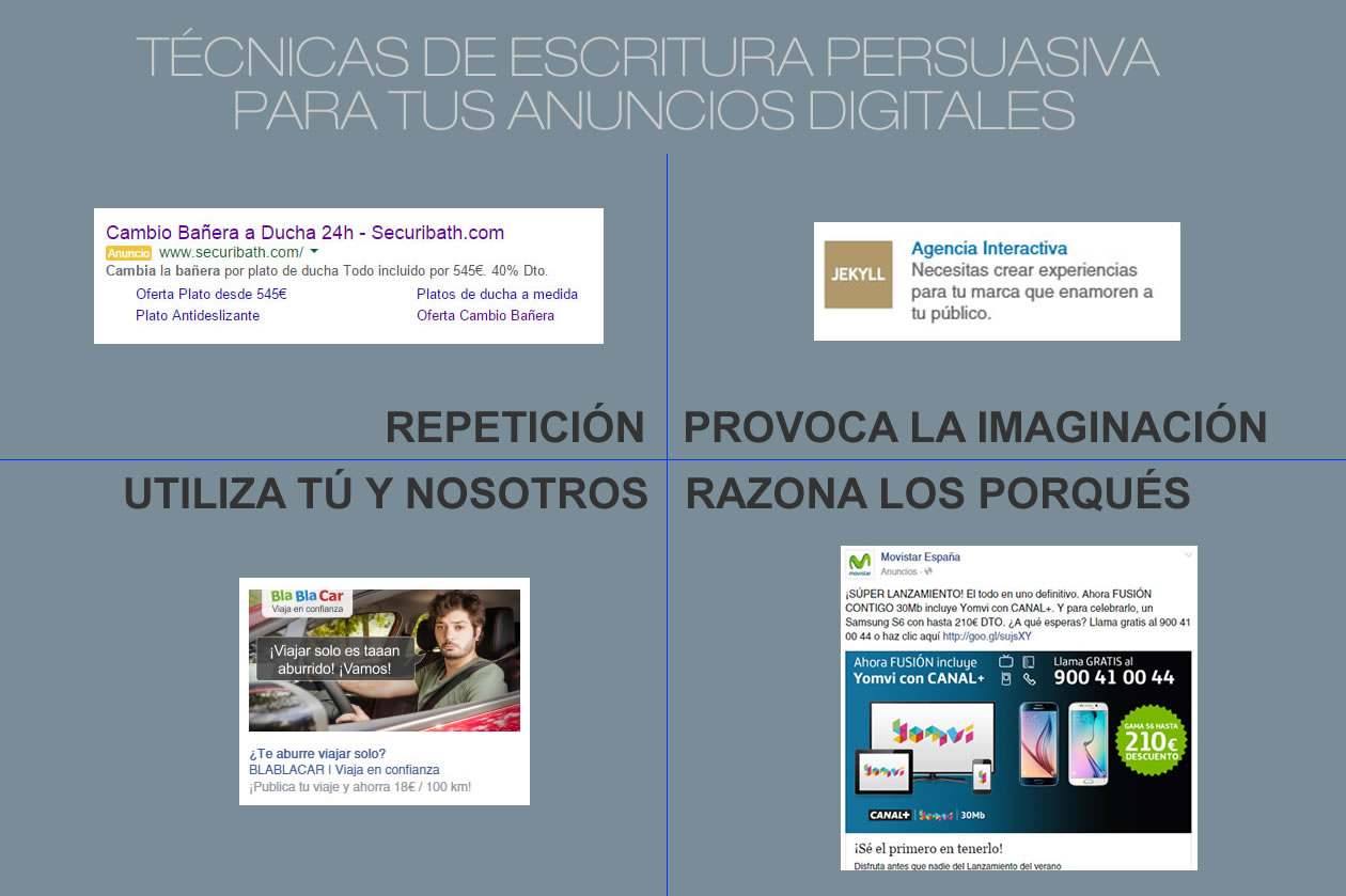 técnicas de escritura persuasiva