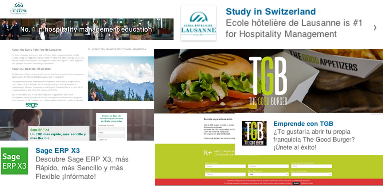 landing pages para anuncios de LinkedIn