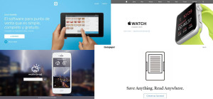 uso de imágenes en landing pages