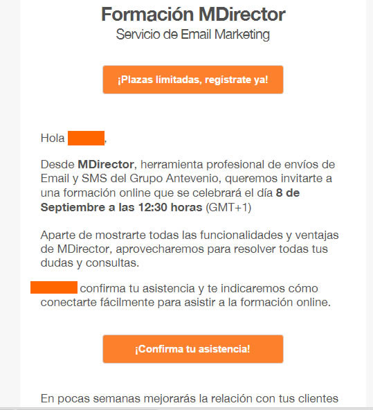 newsletter de MDirector