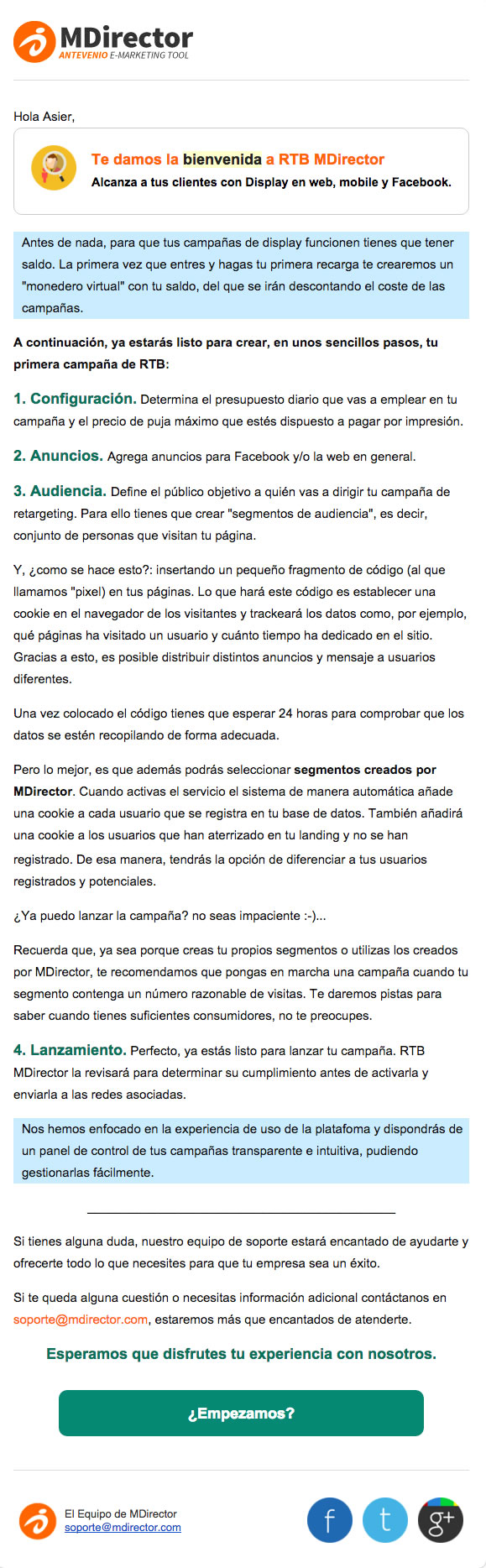 Mensaje de bienvenida a una empresa y 20 ejemplos