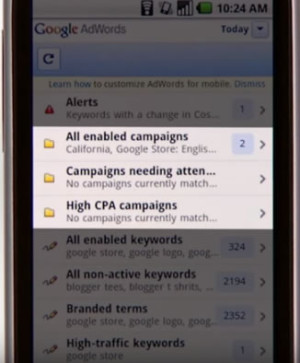 AdWords Mobile