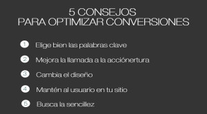 consejos para la optimización de conversiones