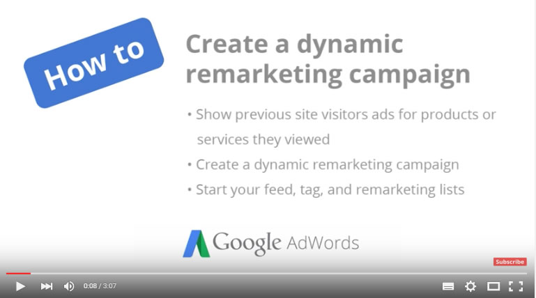anuncios de retargeting en Adwords