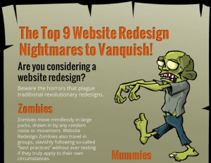 9 pesadillas en el rediseño de una landing page