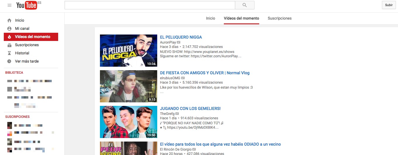 servicios de Google: Youtube