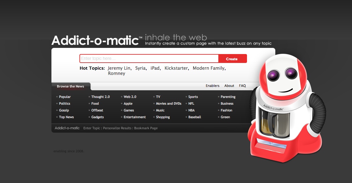 herramientas para community management: addictormatic