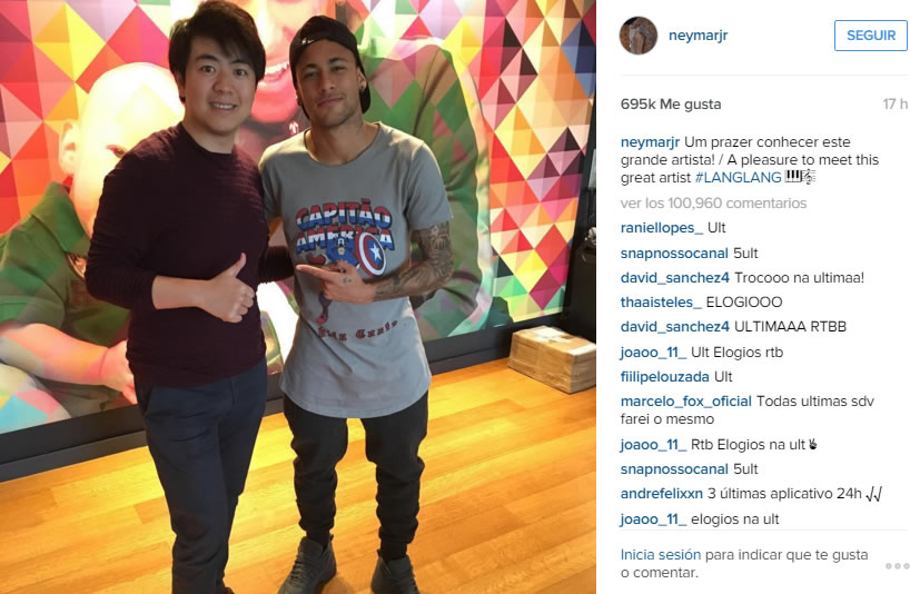 instagram de Neymar