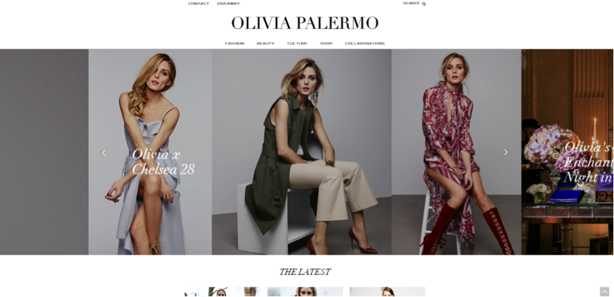 Olivia Palermo, instagrammer