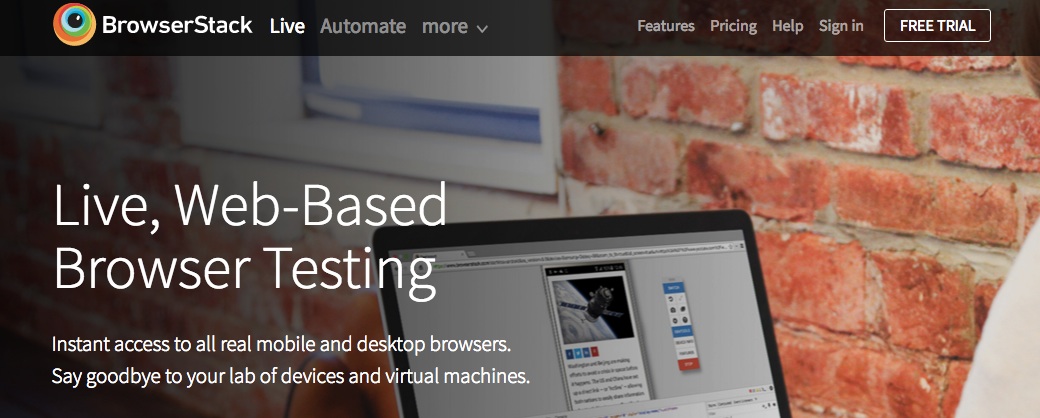 herramientas para la optimización de conversiones: Browser Stack