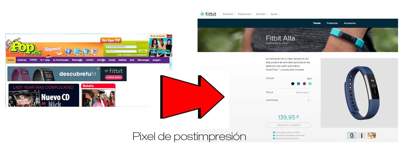 pixel postimpresión