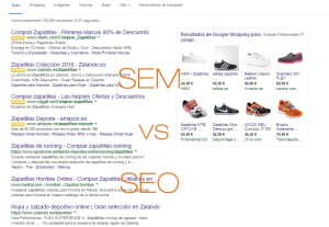Diferencias entre SEO y SEM
