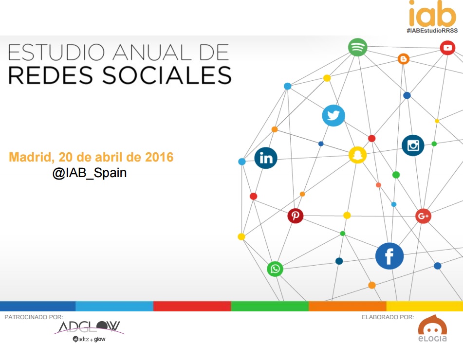 informe de 2016 del IAB sobre el uso de redes sociales