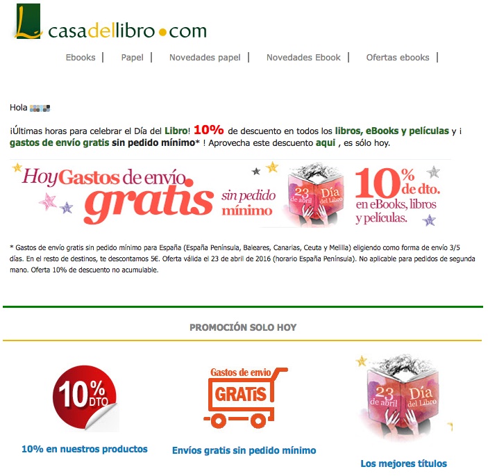 lead nurturing: promociones