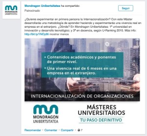red social para publicitarse: LinkedIn