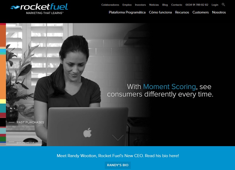 principales DSP : Rocketfuel