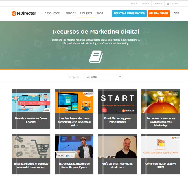 marketing de contenidos MDirector