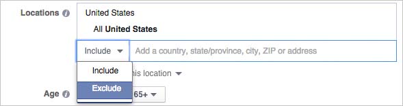 segmentación por localización en facebook