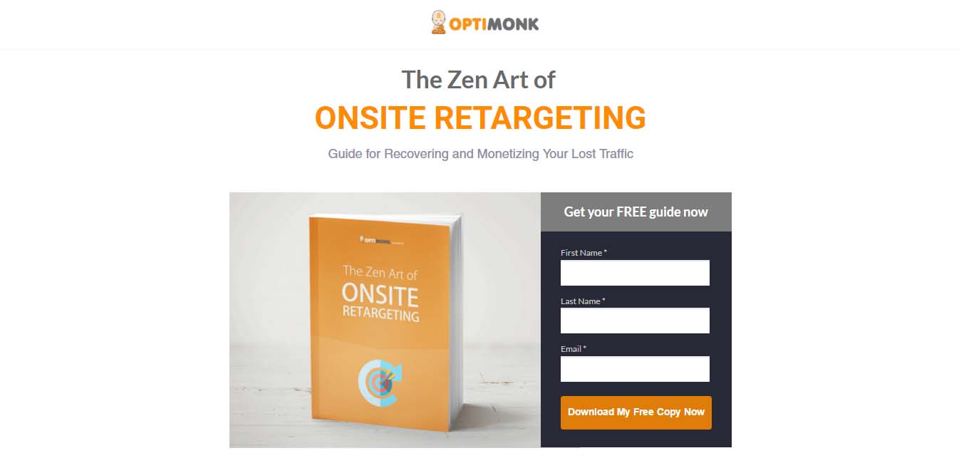 crear landing pages sin carruseles