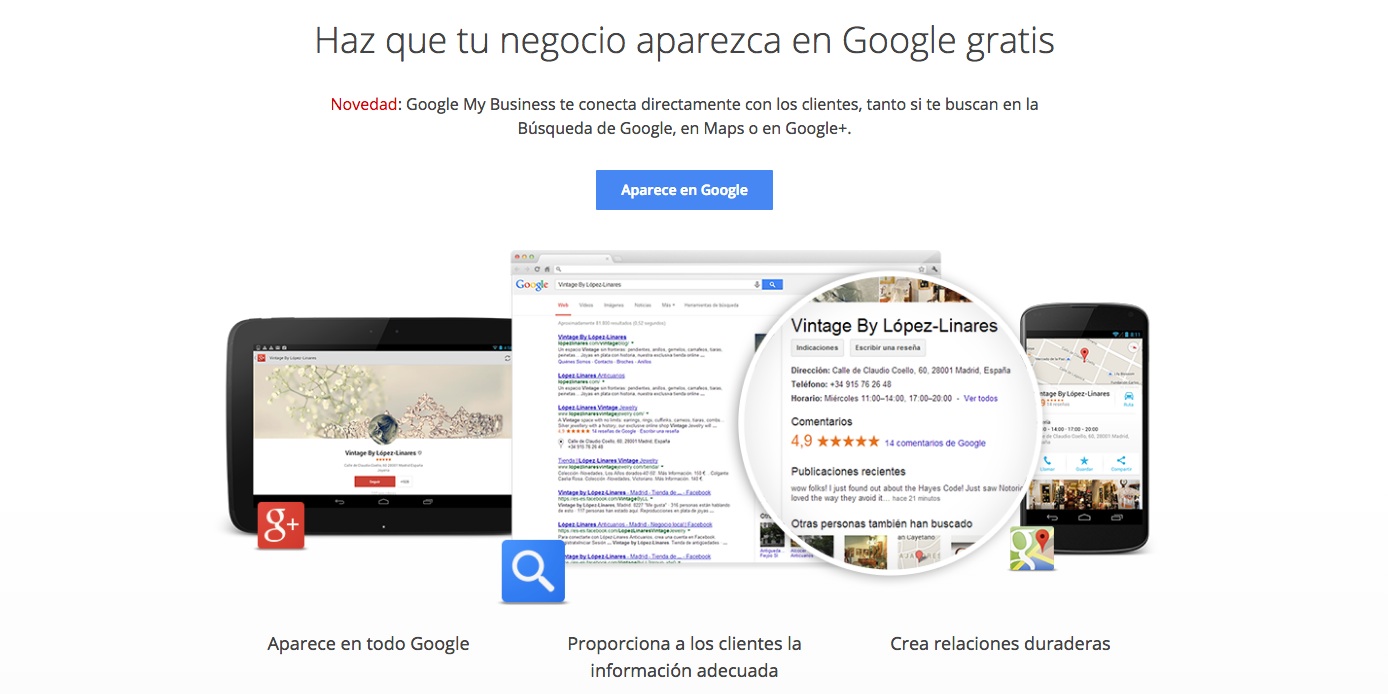 SEO local con Google My Business