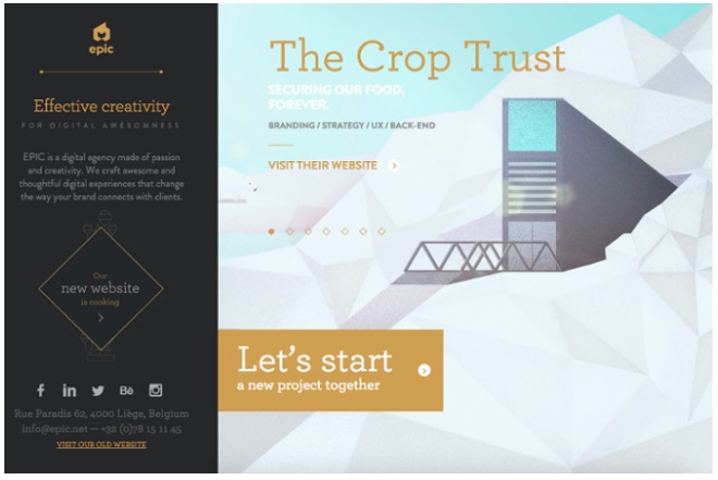 CTAs para mejorar la conversión: Crop trust