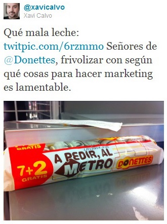 crisis en redes sociales mal gestionadas: Donettes