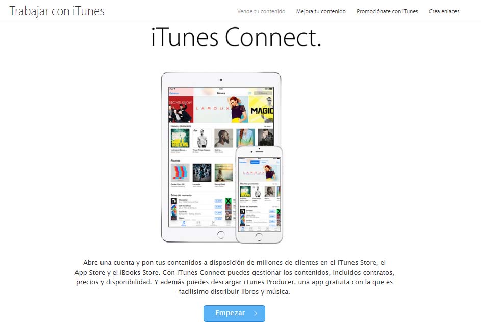 iTunes Connect