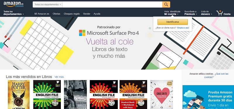 vender con una tienda en Amazon