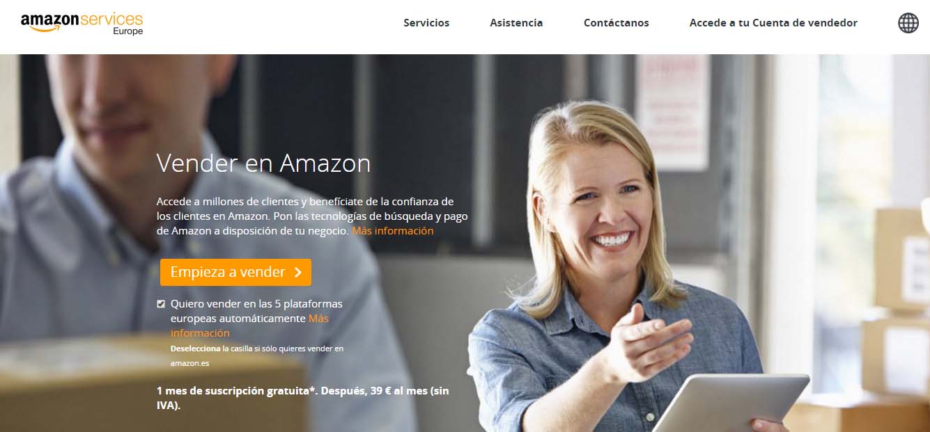 Pasos para vender en Amazon