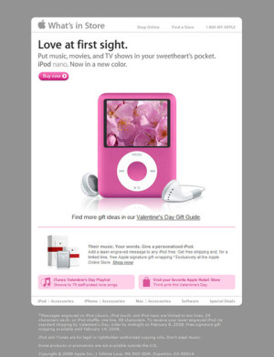 boletin de correo de Apple