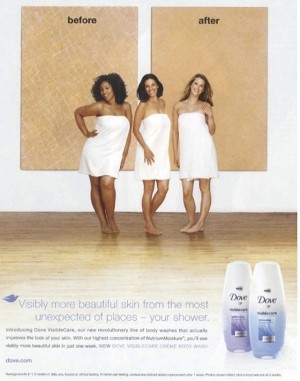 anuncios racistas : Dove