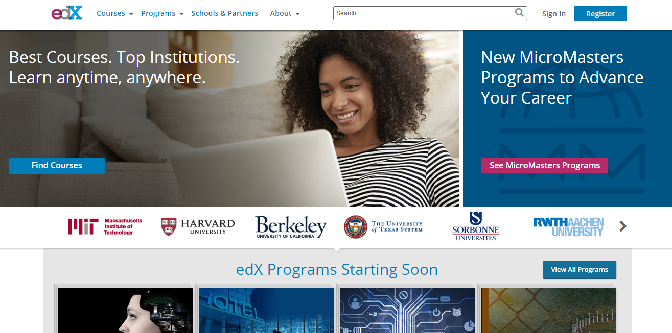 espacios de formación digital : edX