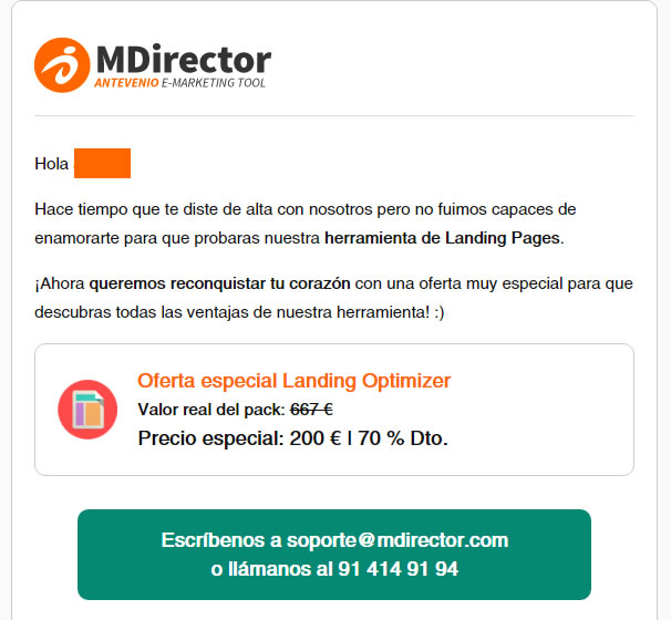 Generación de leads : email marketing
