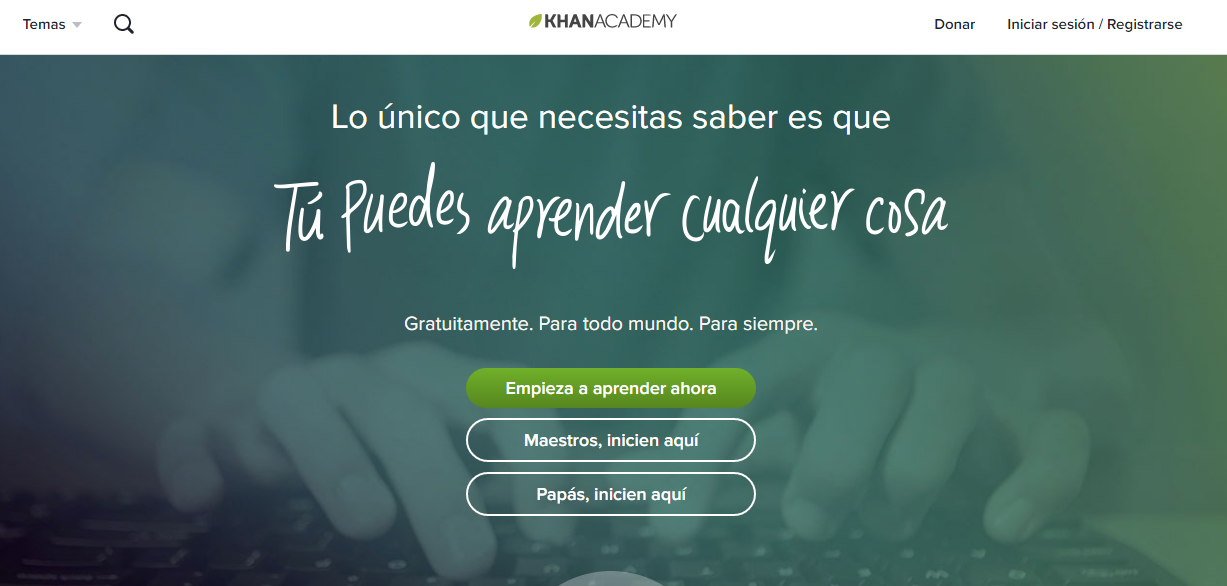 espacios de formación digital : Khan Academy