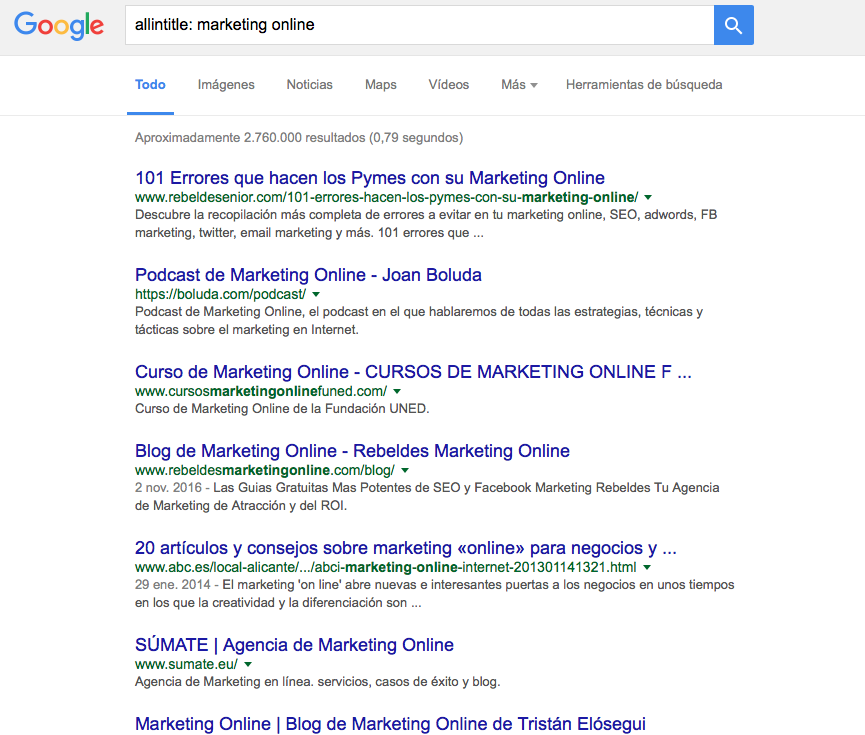 elegir las mejores keywords